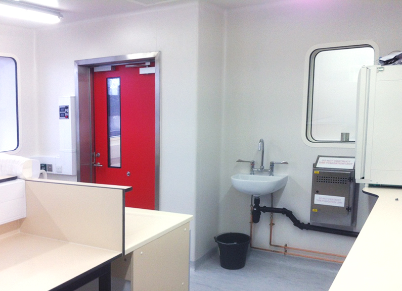 Design & Build of Containment Level 3 Laboratory for NIBSC